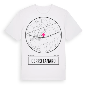 Cerro Tanaro t-shirt – ekologisk bomull t-shirt från Pinshirt