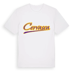 Cervasca baseball t-shirt – ekologisk bomull t-shirt från Pinshirt