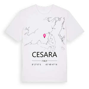 Cesara karta t-shirt – ekologisk bomull t-shirt från Pinshirt