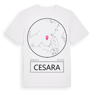 Cesara t-shirt – ekologisk bomull t-shirt från Pinshirt