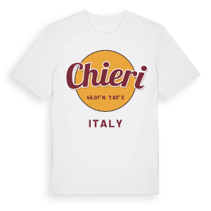 Chieri cirkel t-shirt – ekologisk bomull t-shirt från Pinshirt