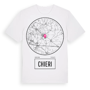 Chieri t-shirt – ekologisk bomull t-shirt från Pinshirt