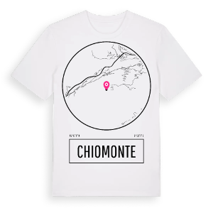 Chiomonte t-shirt – ekologisk bomull t-shirt från Pinshirt