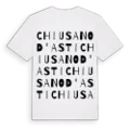 Chiusano d'Asti ordlek t-shirt