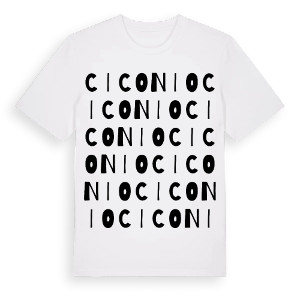 Ciconio ordlek t-shirt – ekologisk bomull t-shirt från Pinshirt