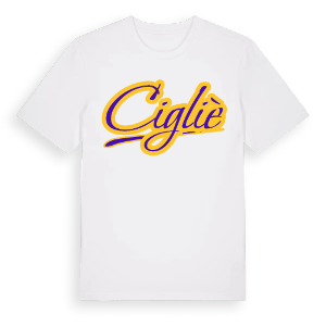 Cigliè baseball t-shirt – ekologisk bomull t-shirt från Pinshirt