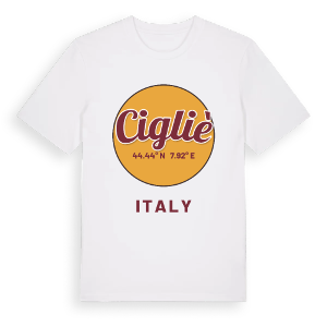 Cigliè cirkel t-shirt – ekologisk bomull t-shirt från Pinshirt