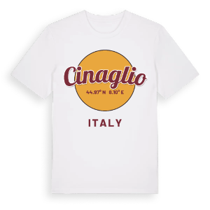 Cinaglio cirkel t-shirt – ekologisk bomull t-shirt från Pinshirt