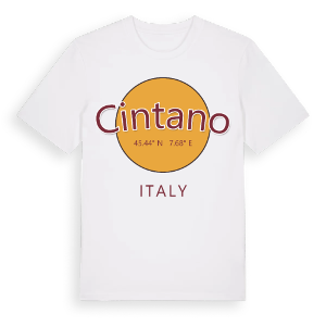 Cintano cirkel t-shirt – ekologisk bomull t-shirt från Pinshirt