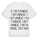 Cintano ordlek t-shirt