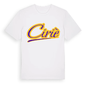 Ciriè baseball t-shirt – ekologisk bomull t-shirt från Pinshirt