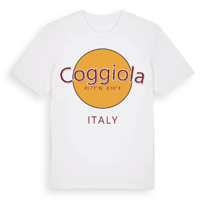 Coggiola cirkel t-shirt – ekologisk bomull t-shirt från Pinshirt