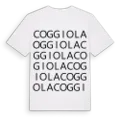 Coggiola ordlek t-shirt