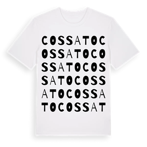 Cossato ordlek t-shirt – ekologisk bomull t-shirt från Pinshirt