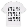 Costigliole Saluzzo ordlek t-shirt