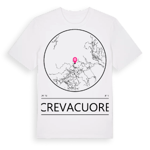 Crevacuore t-shirt – ekologisk bomull t-shirt från Pinshirt