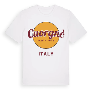 Cuorgnè cirkel t-shirt – ekologisk bomull t-shirt från Pinshirt