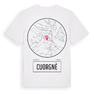 Cuorgnè t-shirt – ekologisk bomull t-shirt från Pinshirt