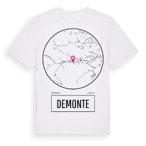 Demonte t-shirt – ekologisk bomull t-shirt från Pinshirt