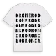Dronero ordlek t-shirt