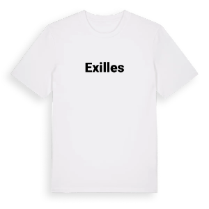 Exilles fetstil t-shirt – ekologisk bomull t-shirt från Pinshirt