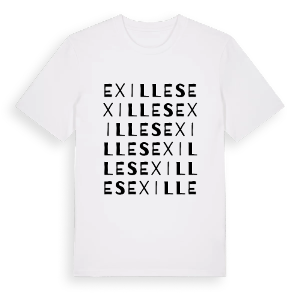 Exilles ordlek t-shirt – ekologisk bomull t-shirt från Pinshirt