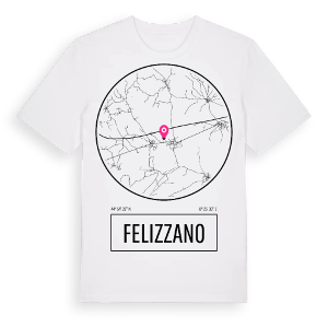 Felizzano t-shirt – ekologisk bomull t-shirt från Pinshirt