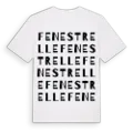 Fenestrelle ordlek t-shirt