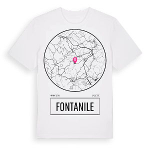 Fontanile t-shirt – ekologisk bomull t-shirt från Pinshirt