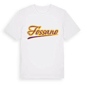 Fossano baseball t-shirt – ekologisk bomull t-shirt från Pinshirt