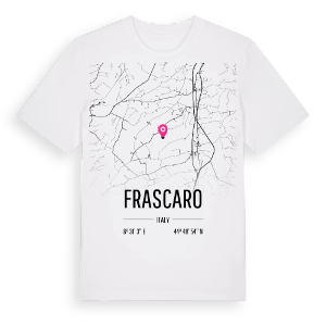 Frascaro karta t-shirt – ekologisk bomull t-shirt från Pinshirt