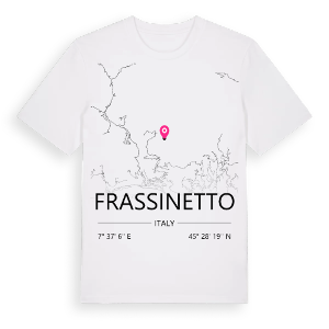 Frassinetto karta t-shirt – ekologisk bomull t-shirt från Pinshirt