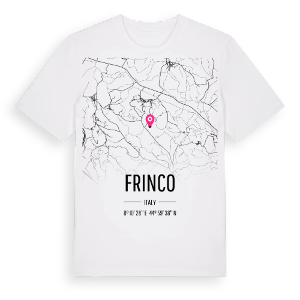 Frinco karta t-shirt – ekologisk bomull t-shirt från Pinshirt