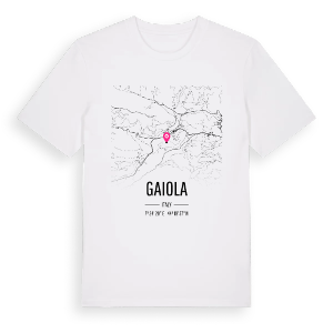 Gaiola karta t-shirt – ekologisk bomull t-shirt från Pinshirt