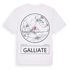Galliate t-shirt – ekologisk bomull t-shirt från Pinshirt