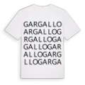 Gargallo ordlek t-shirt