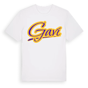 Gavi baseball t-shirt – ekologisk bomull t-shirt från Pinshirt