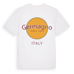 Germagno cirkel t-shirt – ekologisk bomull t-shirt från Pinshirt