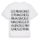 Germagno ordlek t-shirt