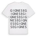 Gignese ordlek t-shirt