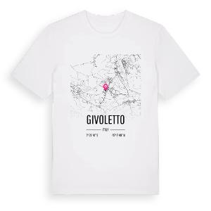 Givoletto karta t-shirt – ekologisk bomull t-shirt från Pinshirt