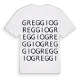 Greggio ordlek t-shirt
