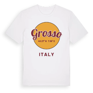 Grosso cirkel t-shirt – ekologisk bomull t-shirt från Pinshirt