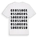 Grosso ordlek t-shirt