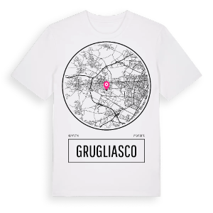 Grugliasco t-shirt – ekologisk bomull t-shirt från Pinshirt