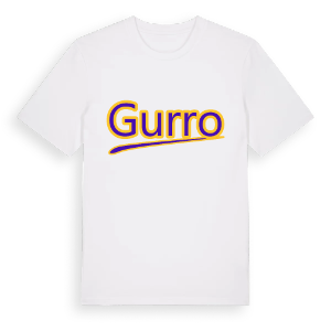 Gurro baseball t-shirt – ekologisk bomull t-shirt från Pinshirt