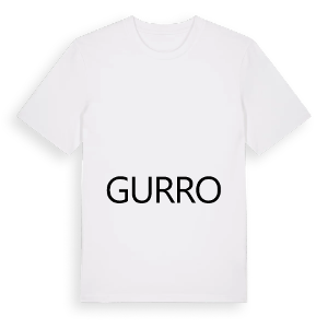 Jag älskar Gurro t-shirt stort tryck – ekologisk bomull t-shirt från Pinshirt