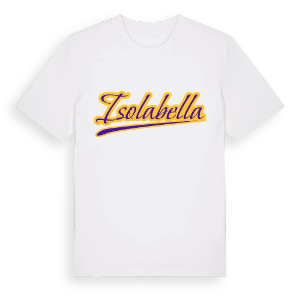 Isolabella baseball t-shirt – ekologisk bomull t-shirt från Pinshirt