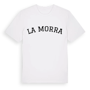 La Morra böjd t-shirt – ekologisk bomull t-shirt från Pinshirt