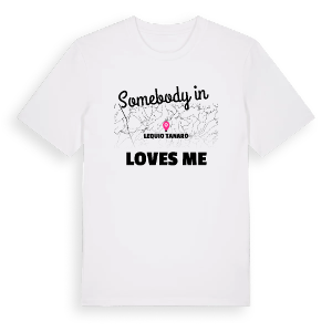 Någon i Lequio Tanaro älskar mig t-shirt – ekologisk bomull t-shirt från Pinshirt